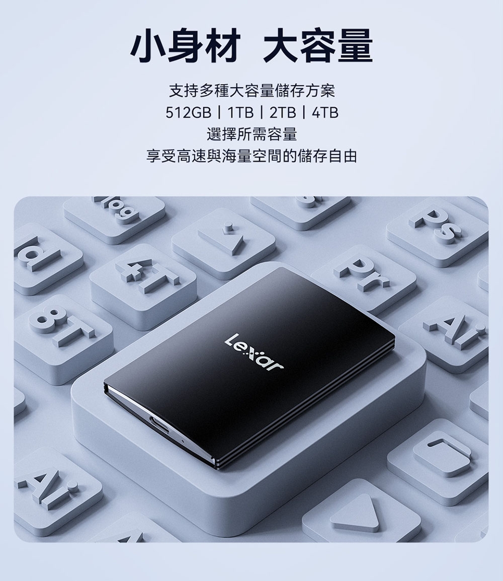 Lexar雷克沙 SL500 1T - 詳情1