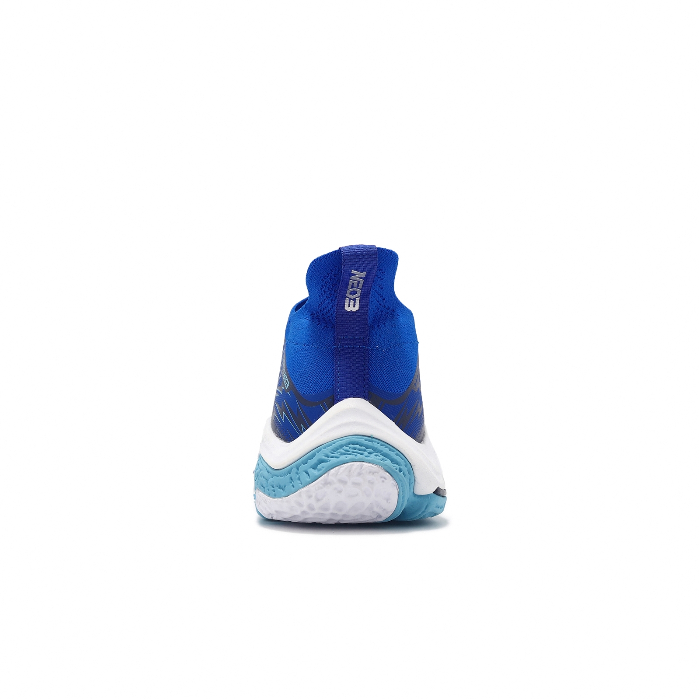 Mizuno 排球鞋Wave Lightning Neo 3 男鞋藍白MUGEN PACK 室內運動