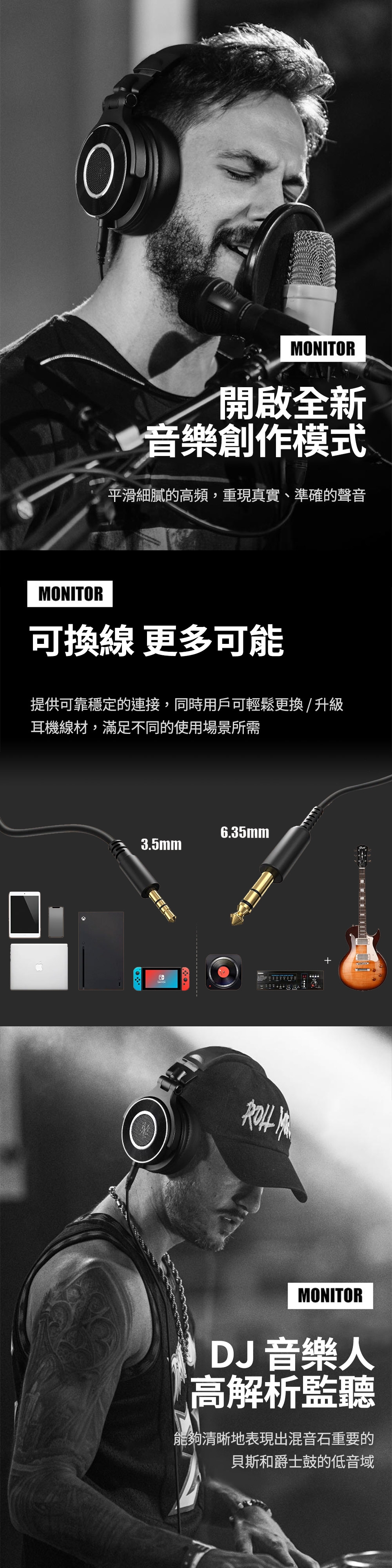 OneOdio Monitor 60 - 詳情1