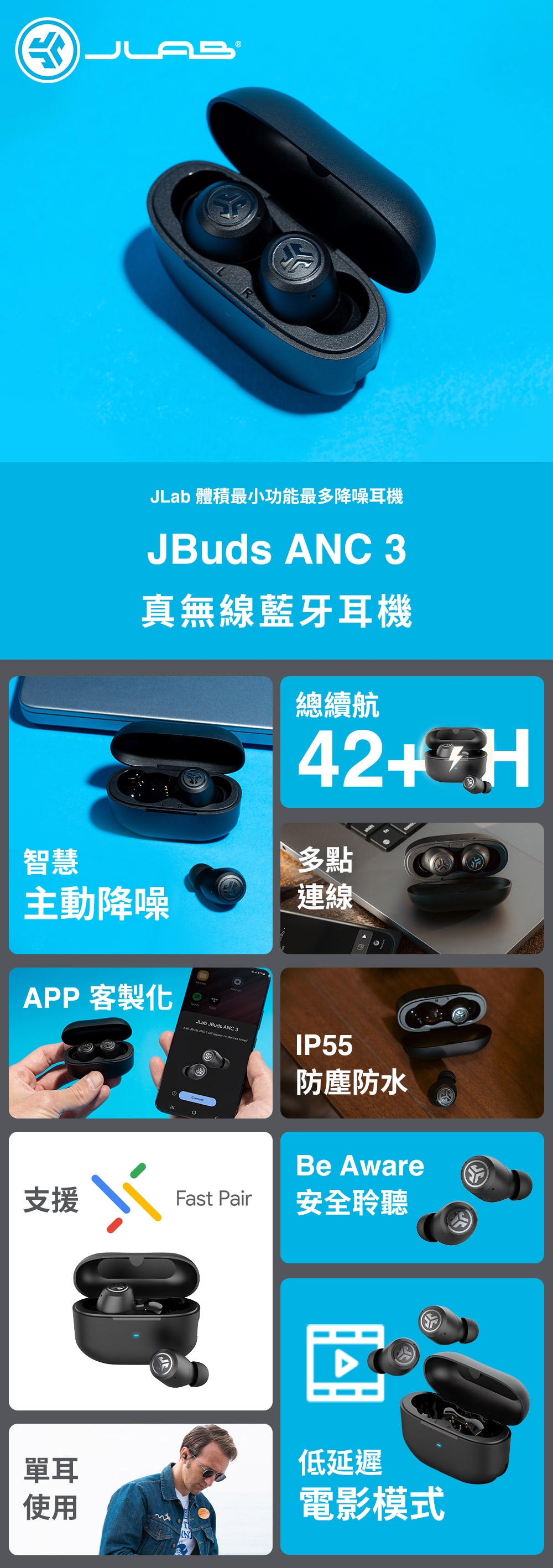 JLab JBuds ANC 3 - 詳情2