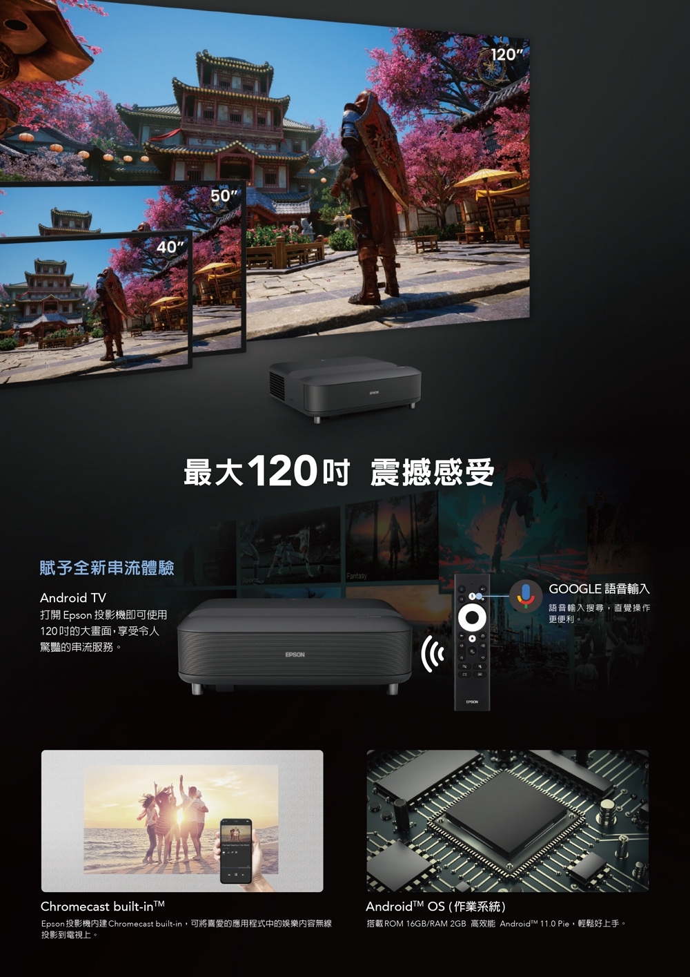 Epson愛普生 EH-LS650B - 詳情1