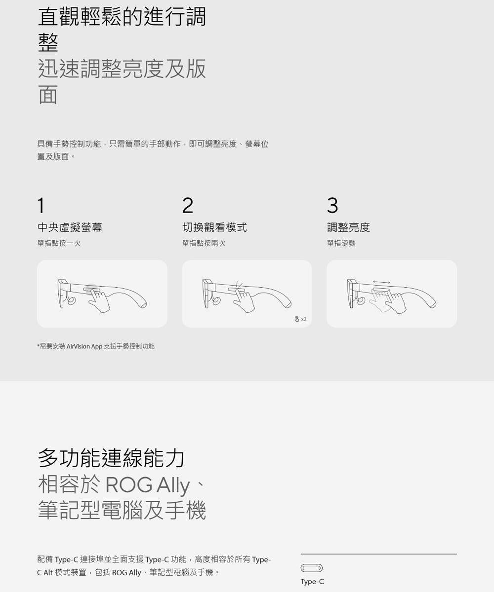 ASUS華碩 AirVision M1 - 詳情1