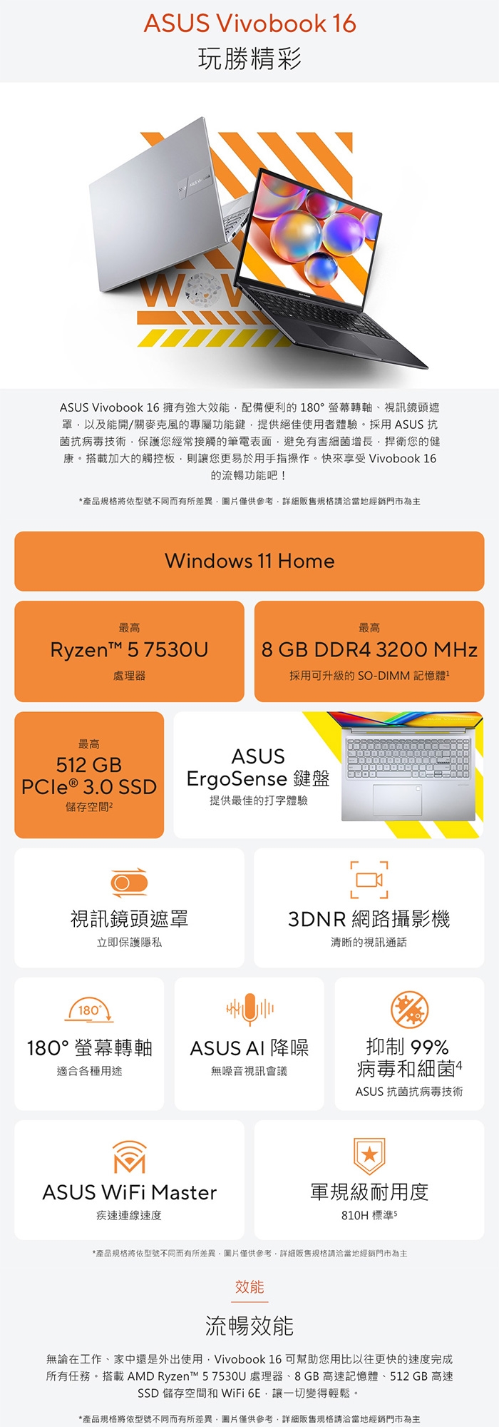 ASUS華碩 M1605YA - 詳情2
