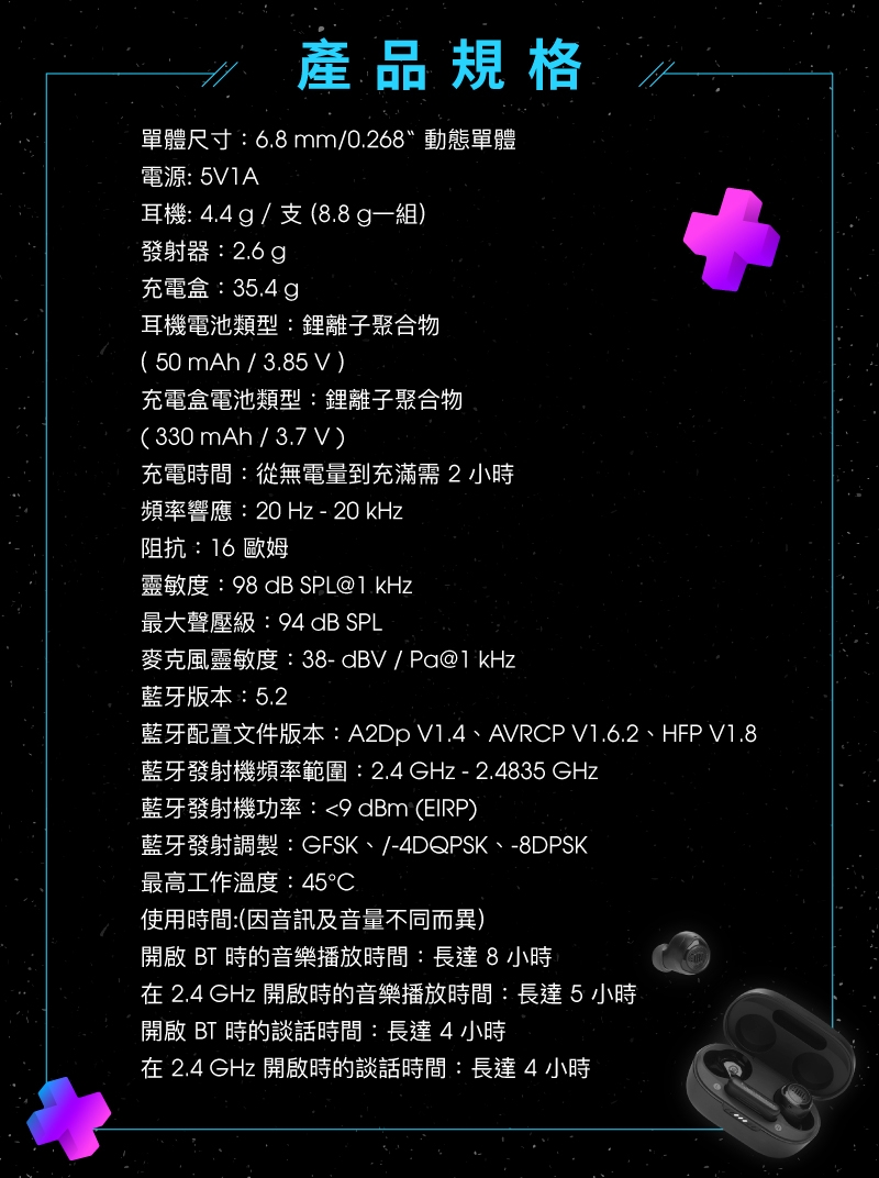 JBL QUANTUM TWS Air - 詳情1