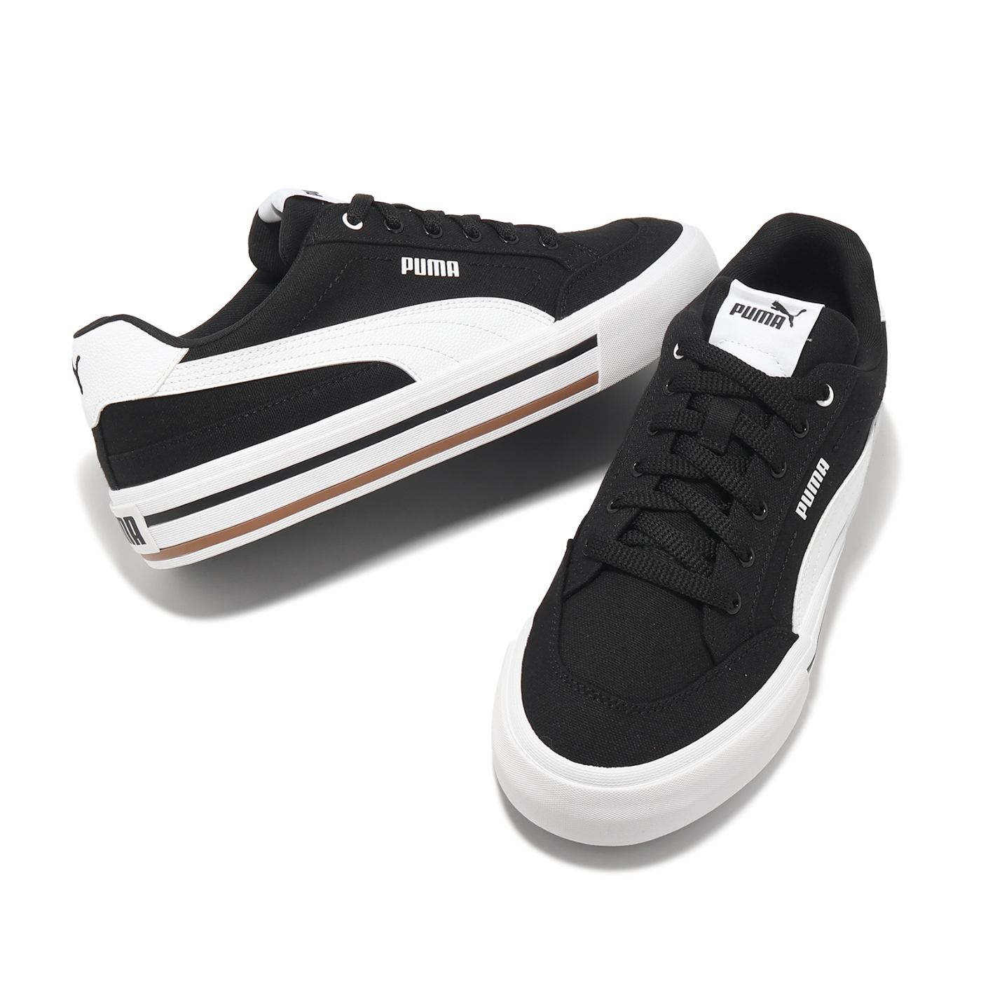 PUMA プーマ スニーカーCourt Classic Vulc FS PUMA BLACK PUMA WHITE