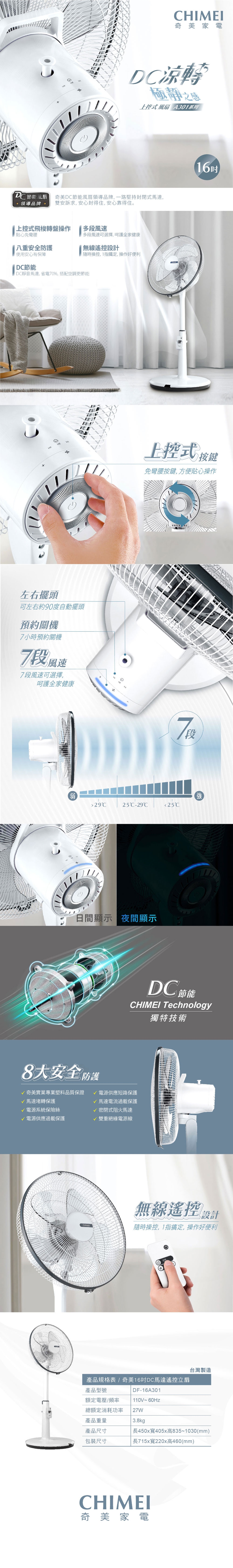 CHIMEI奇美 DF-16A301 - 詳情1