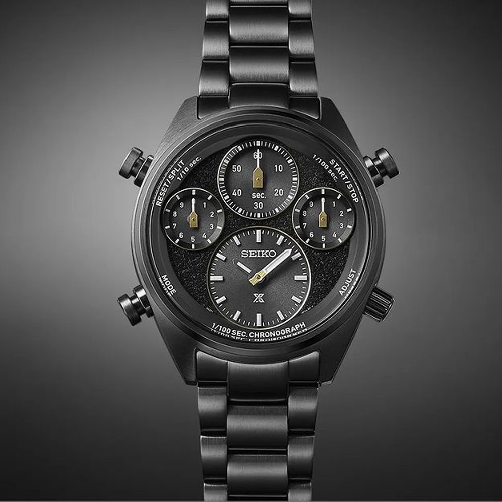 SEIKO 精工PROSPEX 世界田徑錦標賽紀念限量款太陽能8A50計時腕錶-8A50