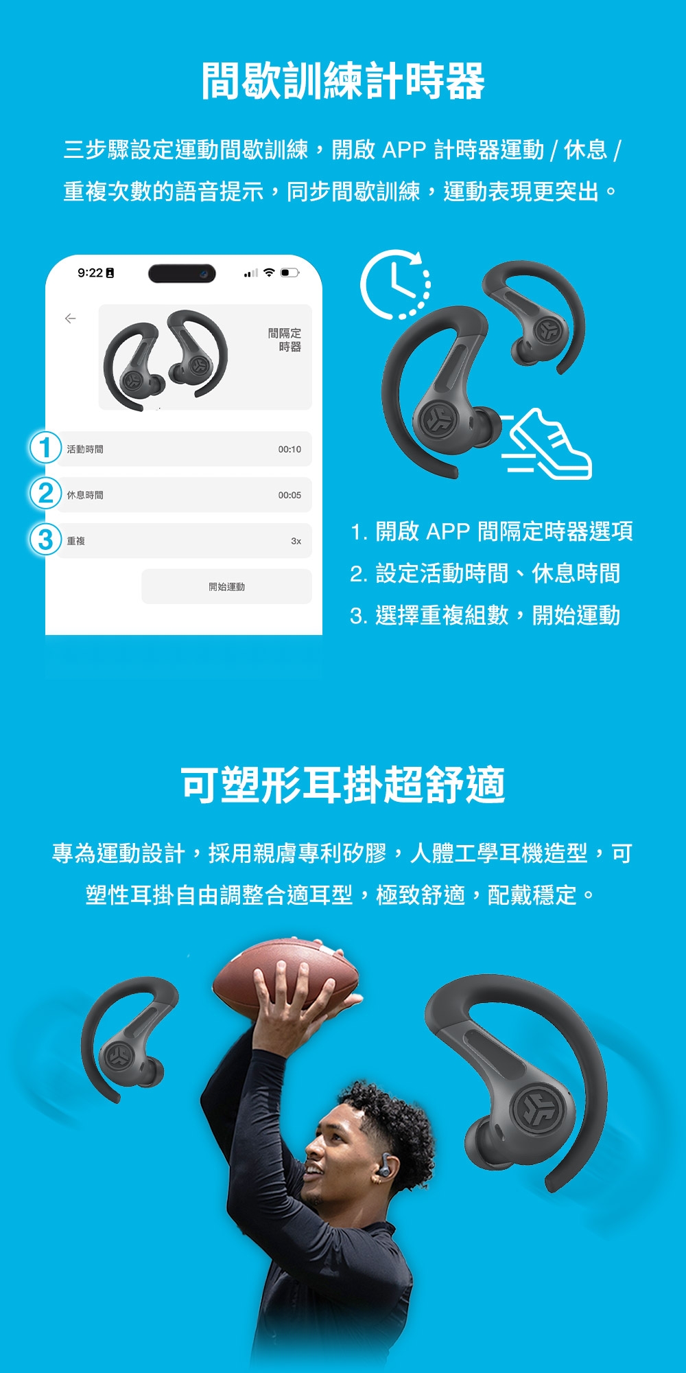 JLab JBuds Sport ANC 4 - 詳情2