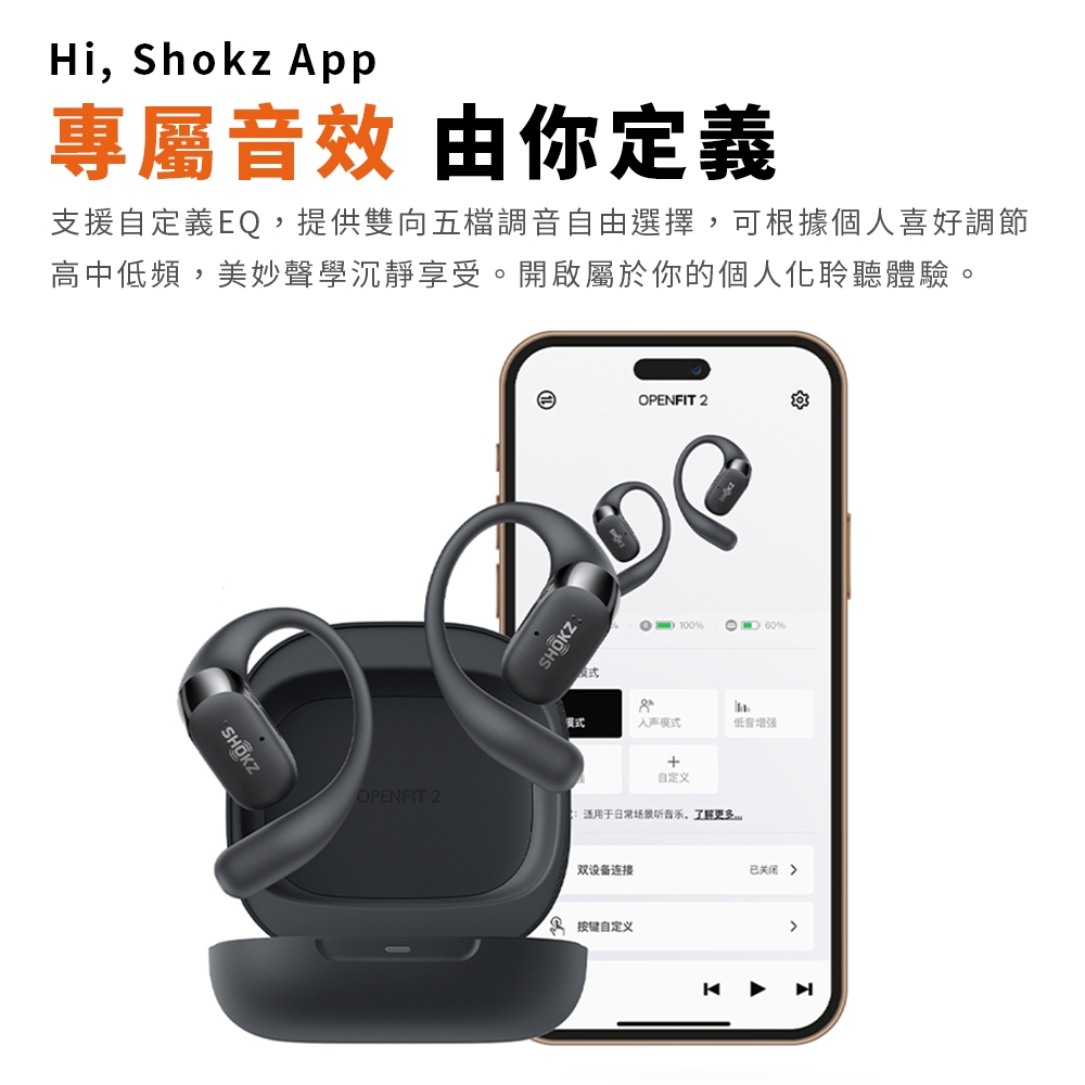 SHOKZ韶音 Open Fit 2 - 詳情2
