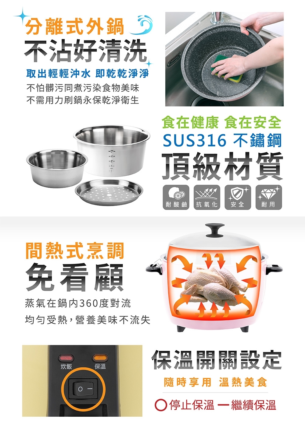 鍋寶 ER-1153YL-1 - 詳情2