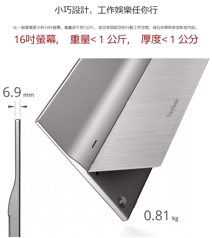 ViewSonic優派 VG1655 - 詳情1