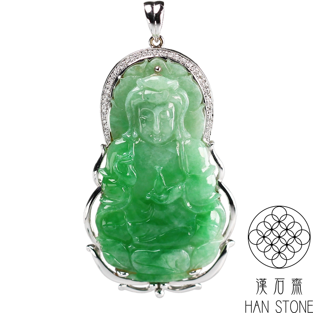 台座　翡翠　たぶん台湾　18x16x5cm　856g 漢石齋】天然翡翠A貨三太子哪吒玉佩吊墜冰糯種飄花(43*47*14mm