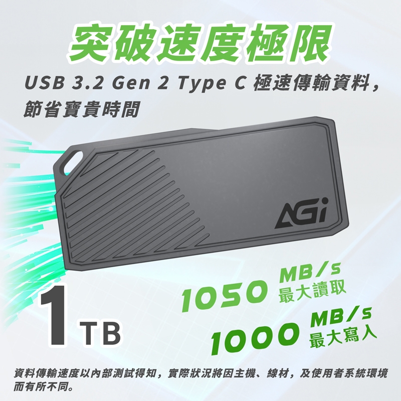 AGI亞奇雷 ED238 1TB - 詳情2