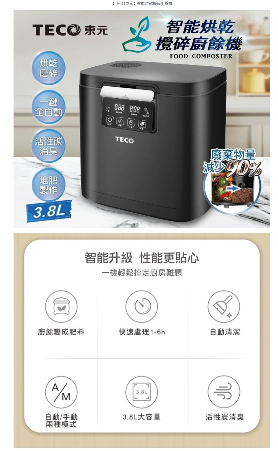 TECO東元 XYFYR001 - 詳情1