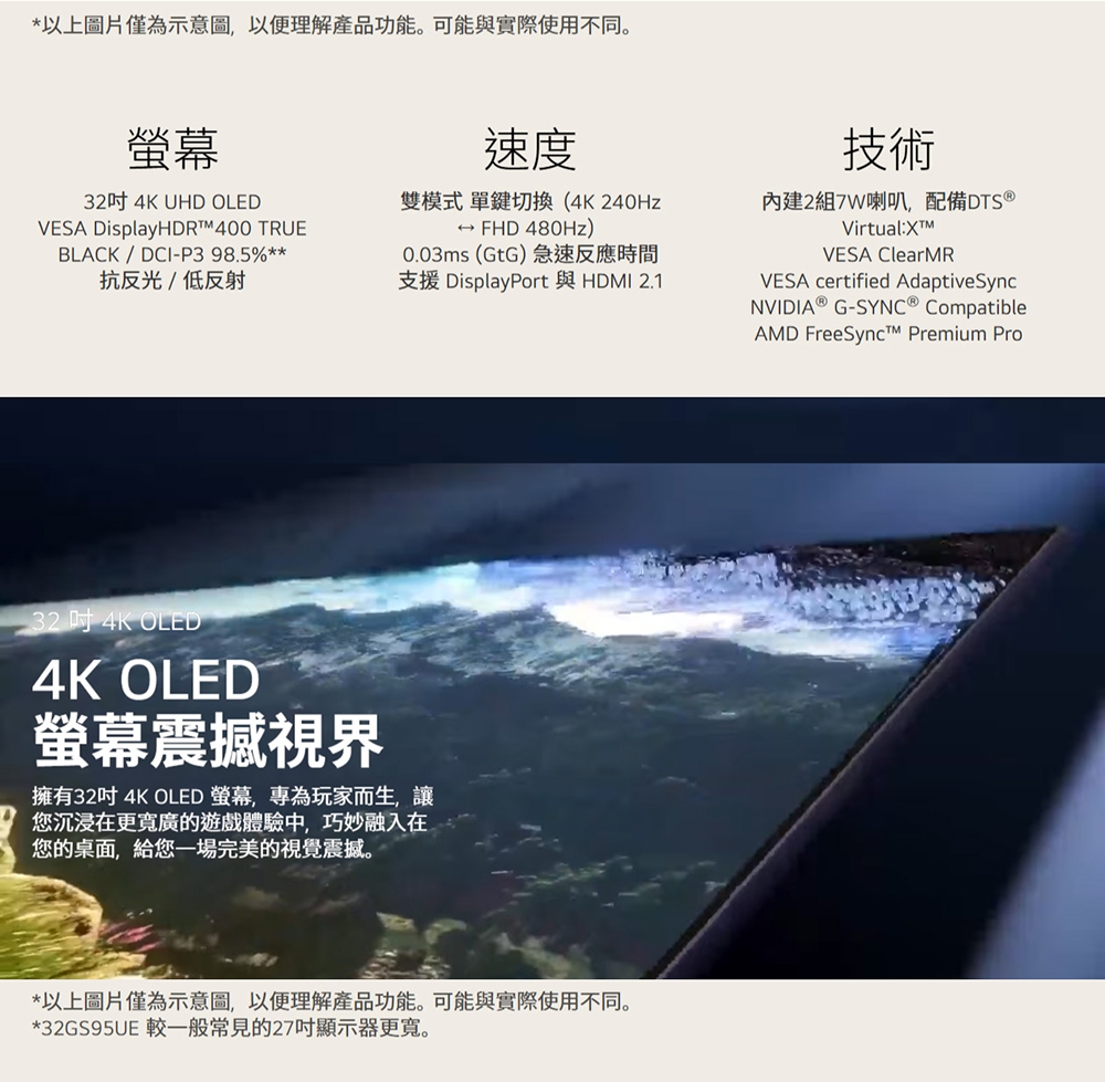 LG樂金 32GS95UV-B - 詳情2