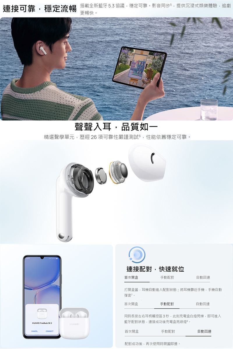 Huawei華為 FreeBuds SE 2 - 詳情2
