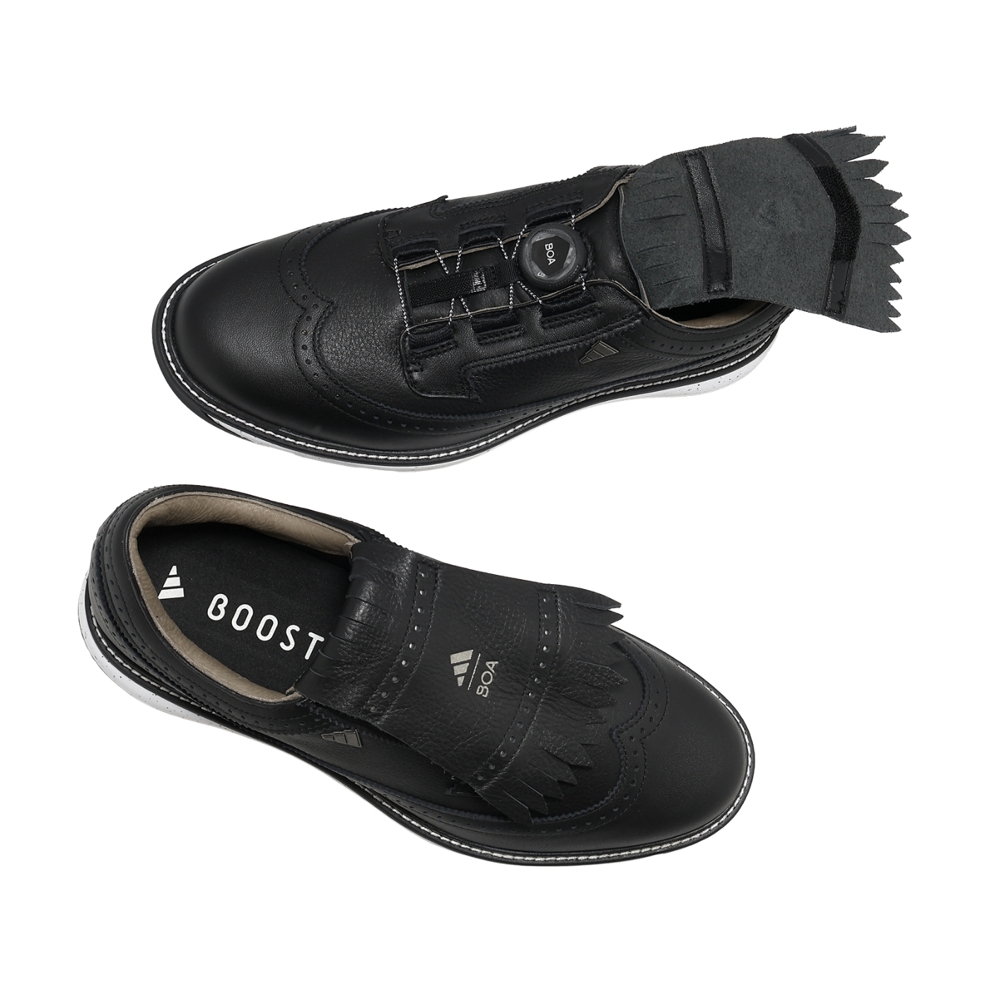adidas 愛迪達高爾夫球鞋MC87 Boa 男鞋女鞋黑防水鞋面旋鈕休閒鞋IH4821