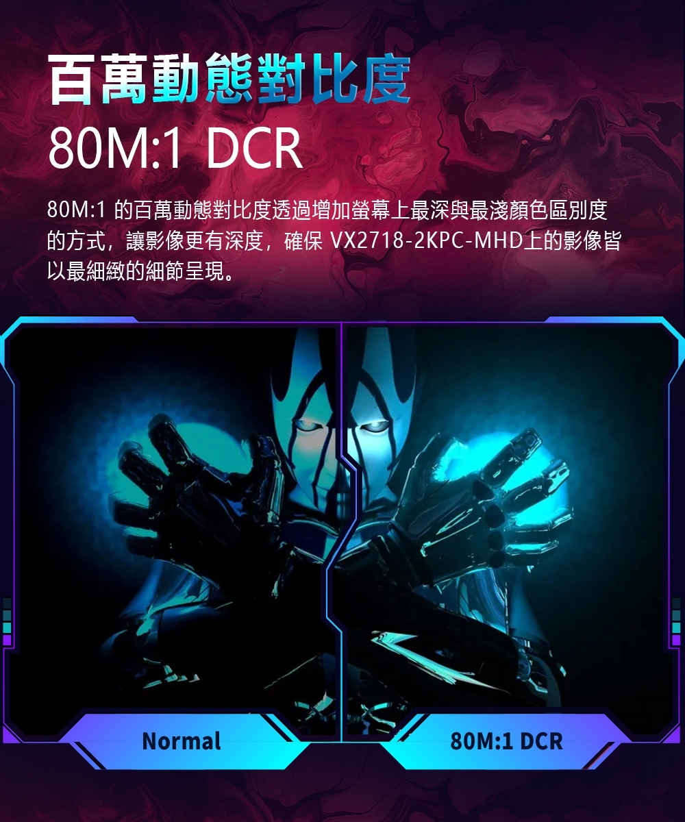 ViewSonic優派 VX2718-2KPC-mhd - 詳情1