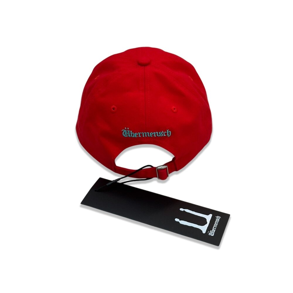 G-DRAGON キャップ 赤 RED Übermensch 展示会 ジヨン 【公式通販】