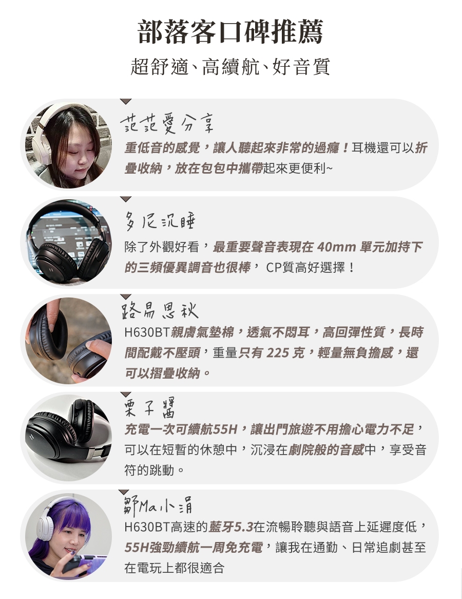 Havit海威特 H630BT - 詳情1