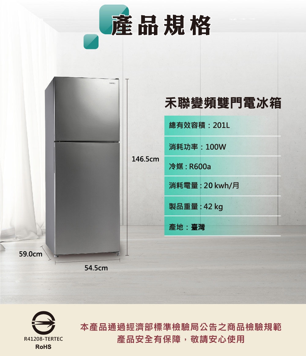 HERAN禾聯 HRE-B2061V - 詳情3