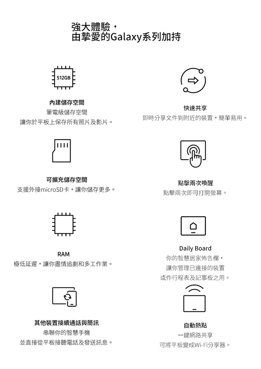 SAMSUNG三星 Galaxy Tab S7 - 詳情1