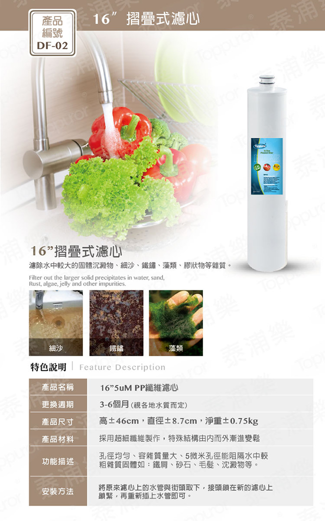 Toppuror泰浦樂 DF-02 - 詳情3