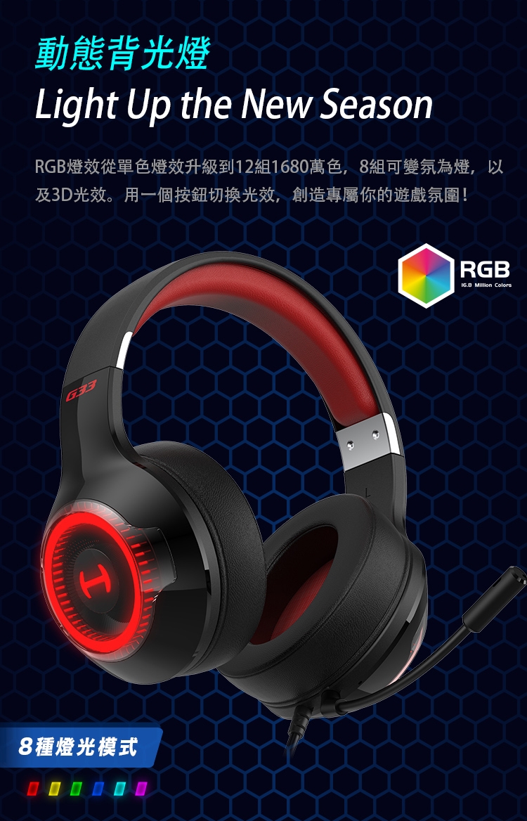 Edifier漫步者 G33 - 詳情2