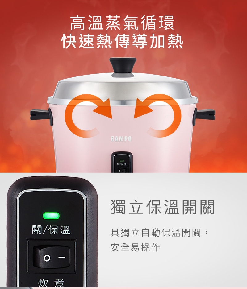 SAMPO聲寶 KH-RC10A - 詳情1