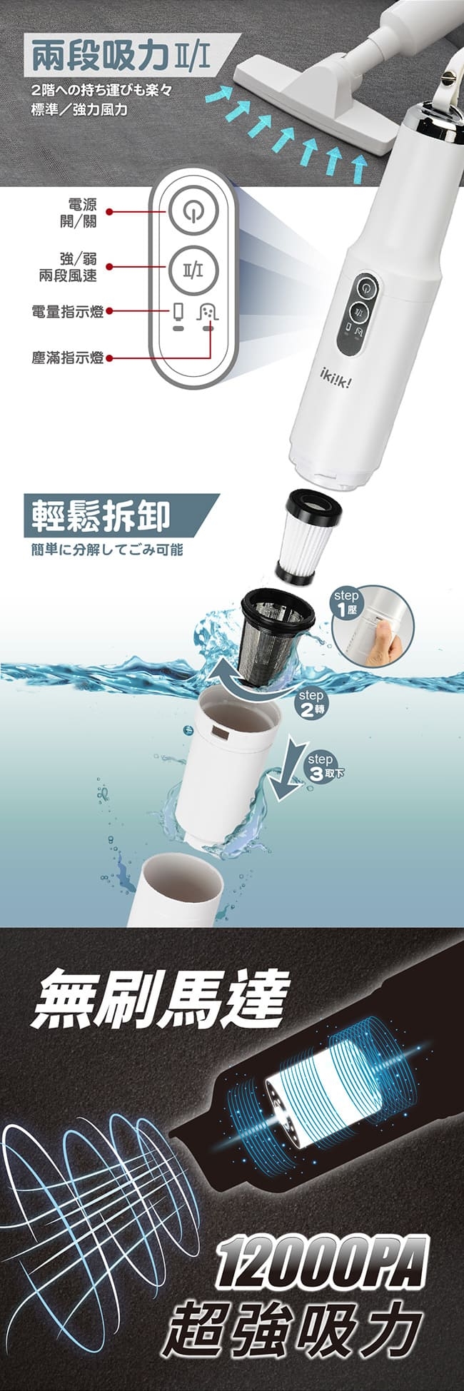 Ikiiki伊崎 IK-VC8001 - 詳情2