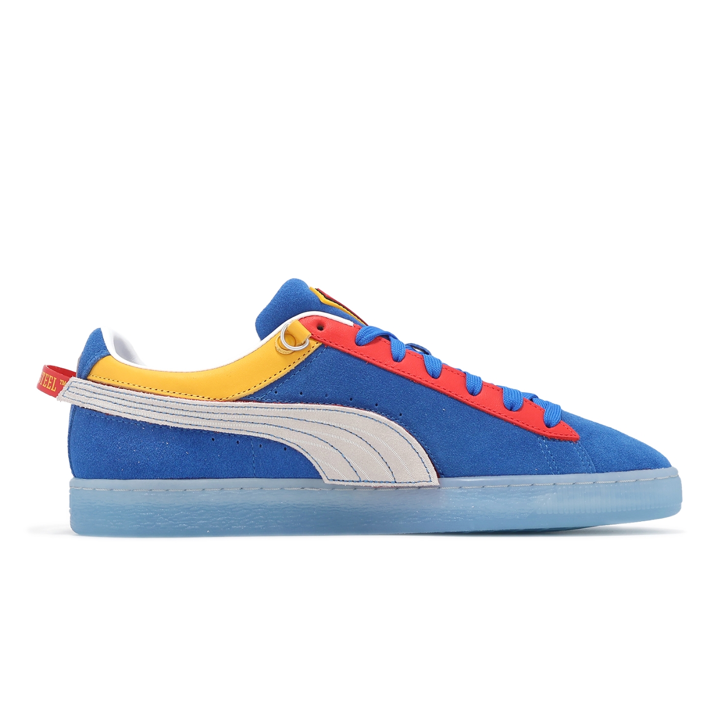 Puma 休閒鞋Suede x Superman 85th Anni 男鞋藍紅聯名超人85週年麂皮 