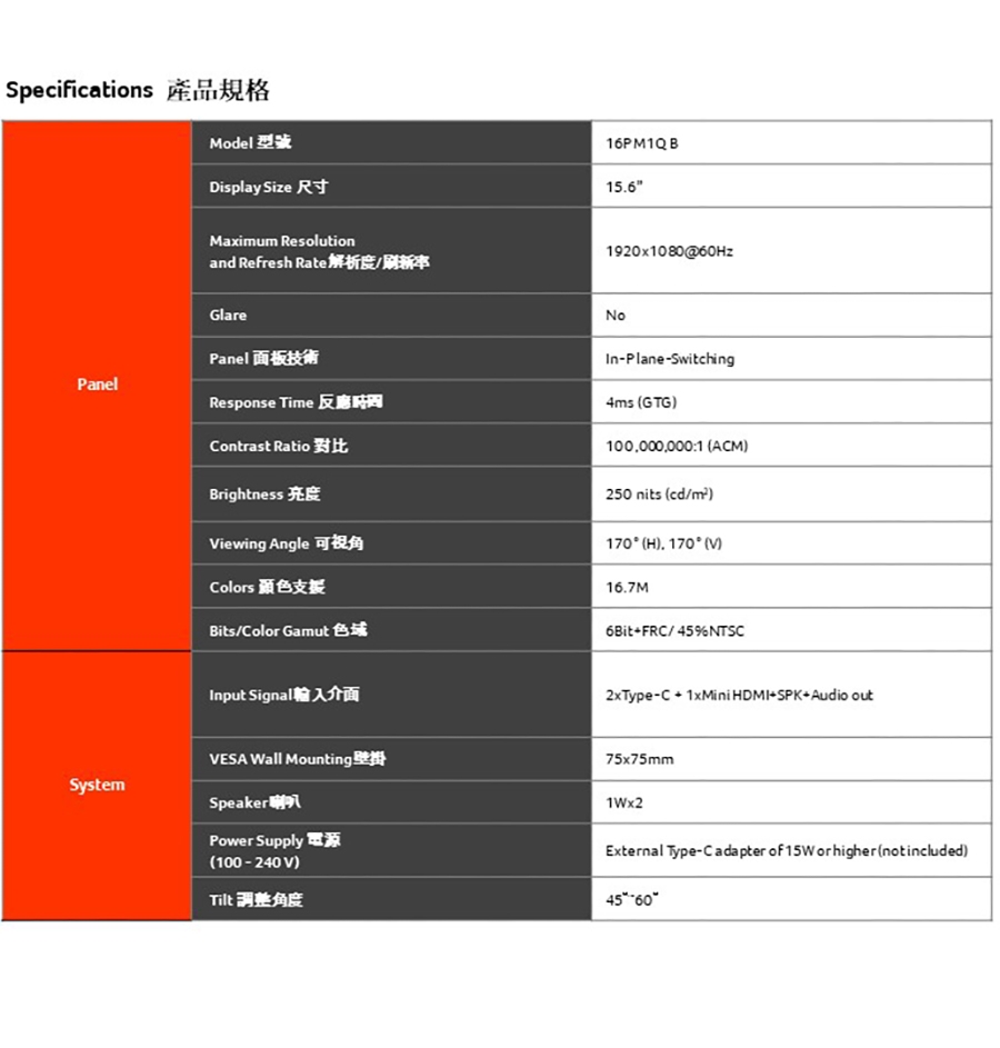 Acer宏碁 16PM1Q - 詳情2