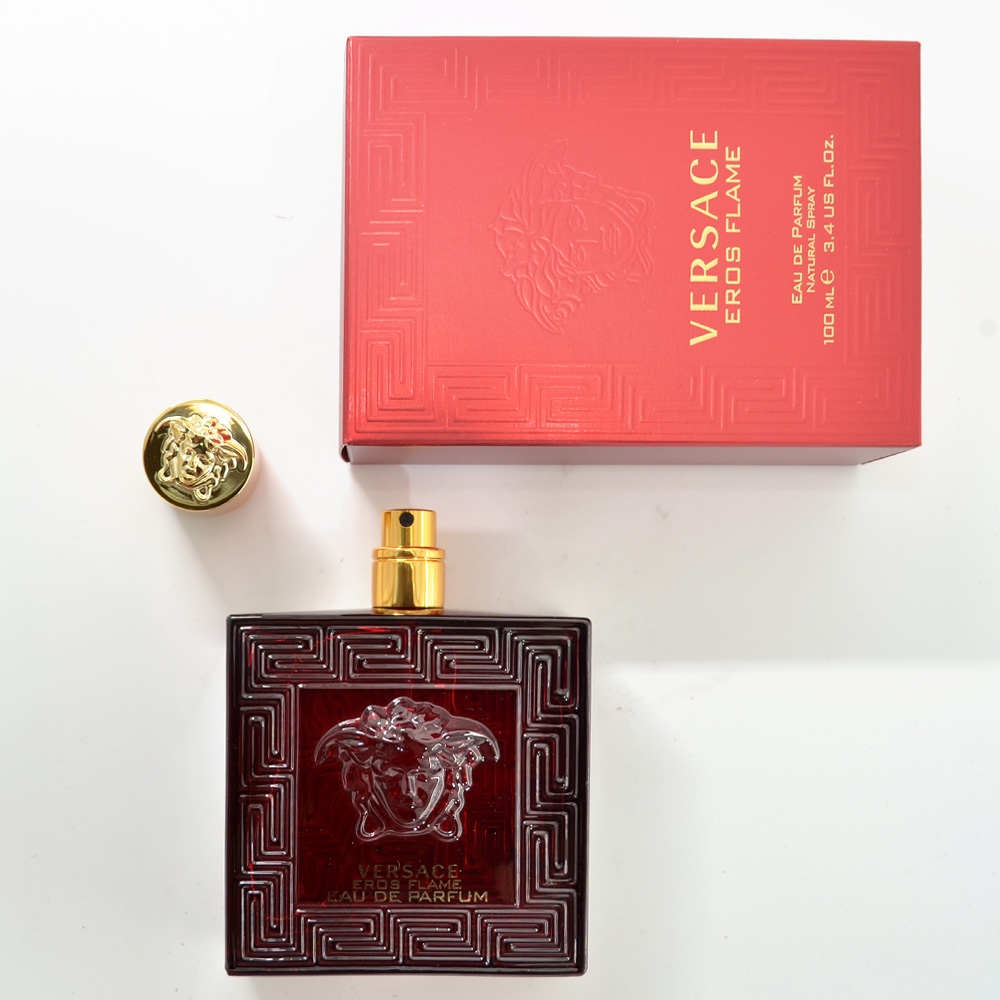 香水(男性用) Versace Eros Flame 100 ml. エロス フレイム EDP 100 ml レッド | VERSACE JP