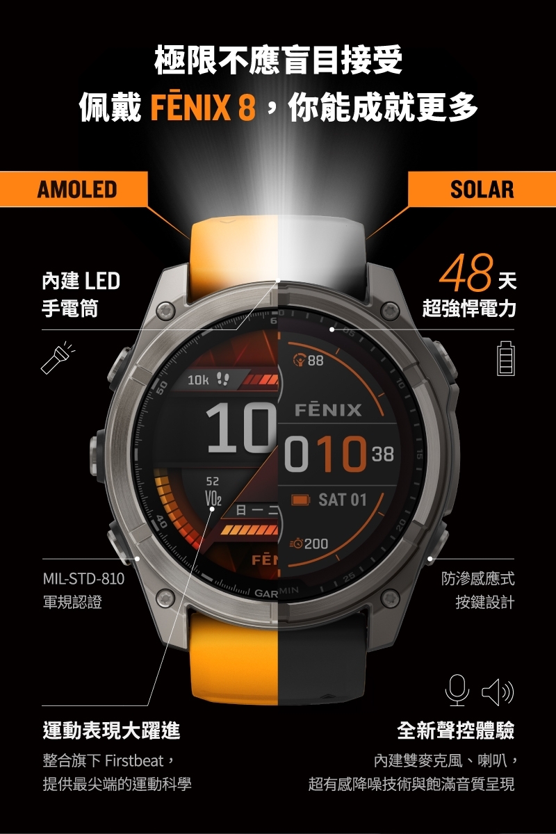 Garmin Fenix 8 - 詳情3