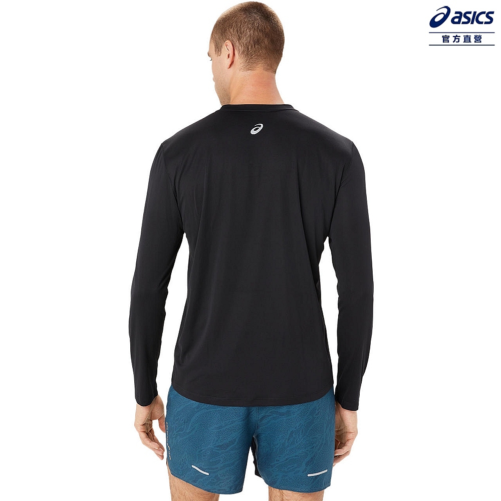 ASICS 亞瑟士長袖上衣男款FUJITRAIL 跑步上衣2011C987-001 | ASICS