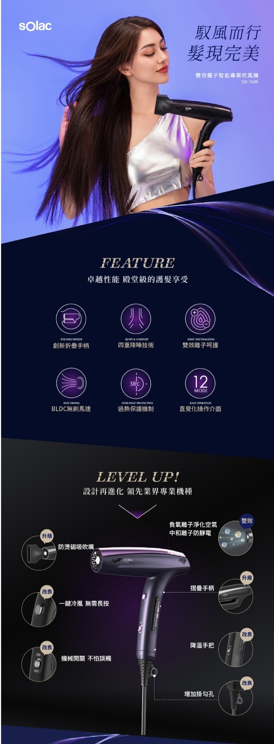 Laifen徠芬 SD-1600 - 詳情1