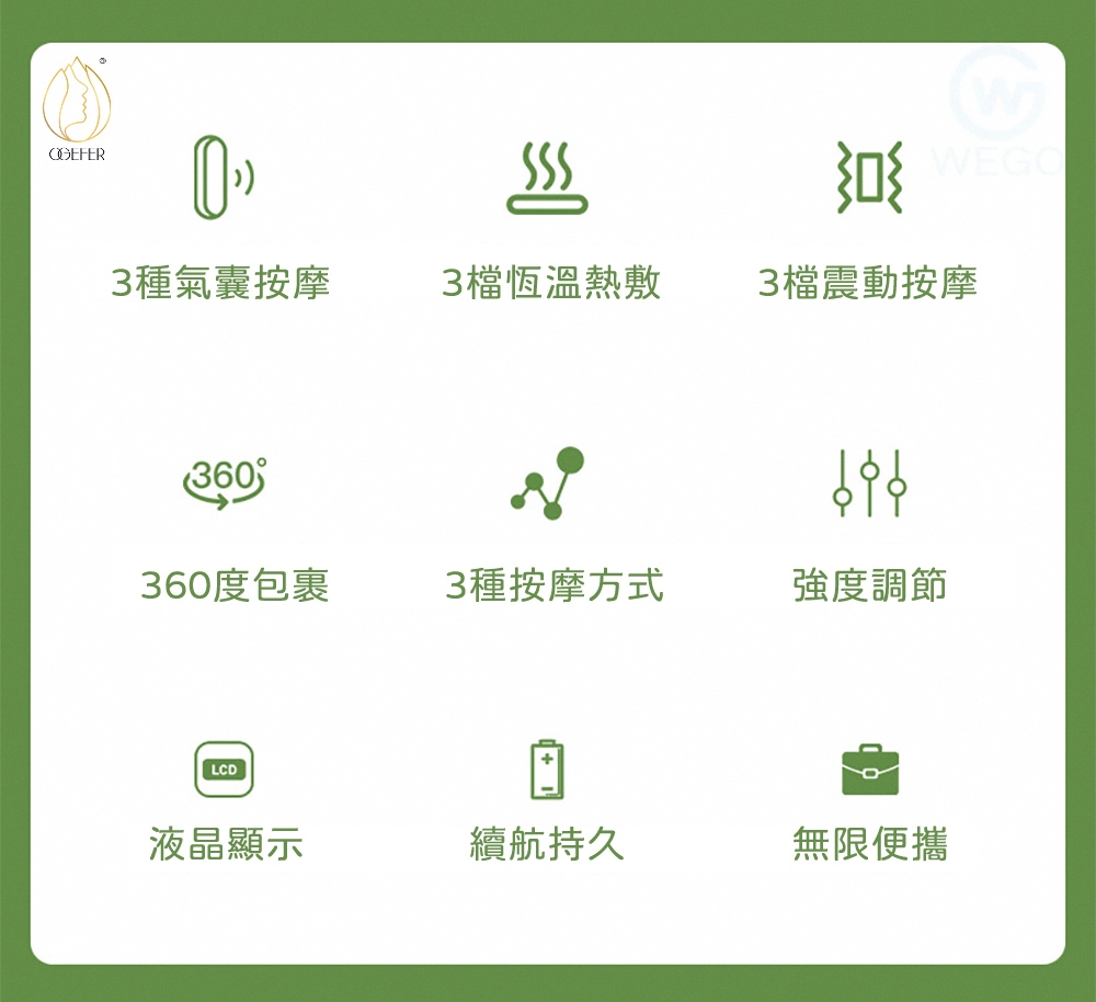 OGEFER 腿按摩儀 - 詳情4