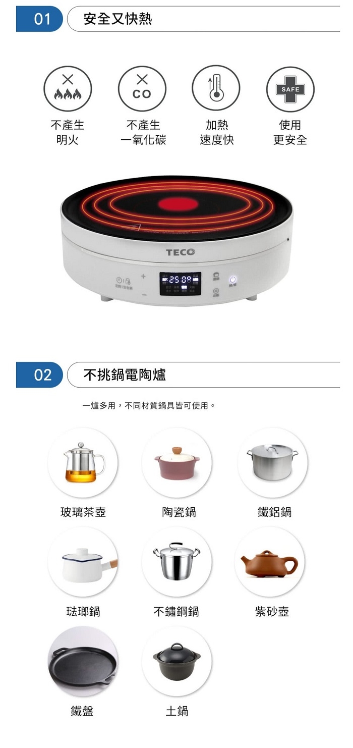 TECO東元 YJ1351CB - 詳情3