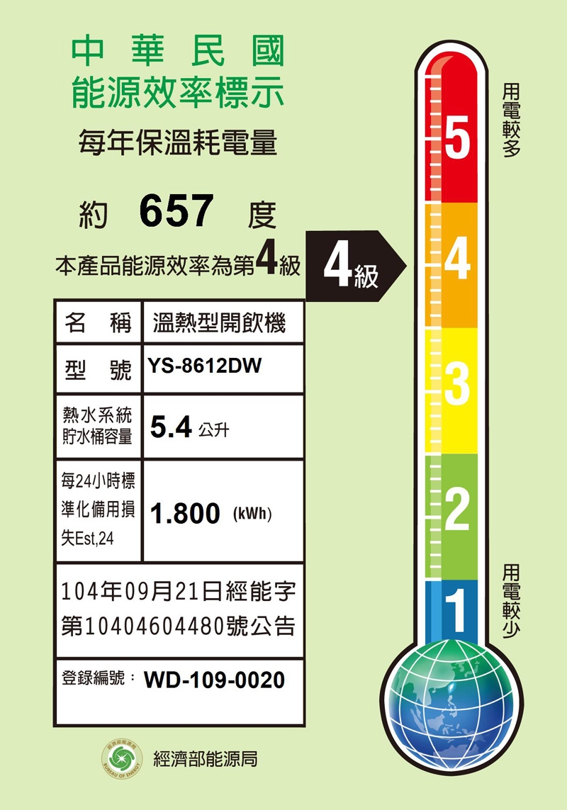 元山 YS-8612DW - 詳情3