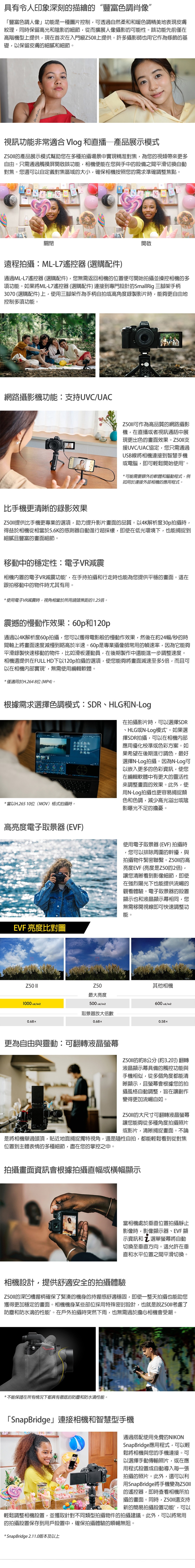 Nikon尼康 Z50 II - 詳情4