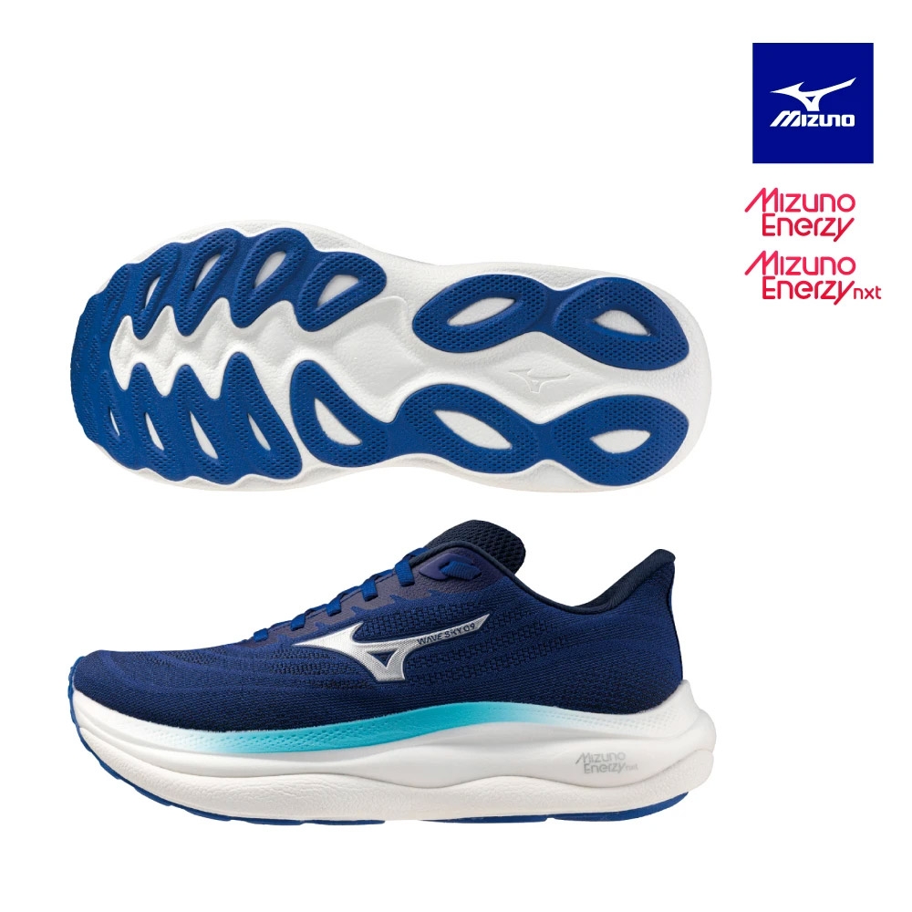 MIZUNO 美津濃】WAVE SKY 9 男款慢跑鞋J1GC2502XX（任選一雙） | 慢跑