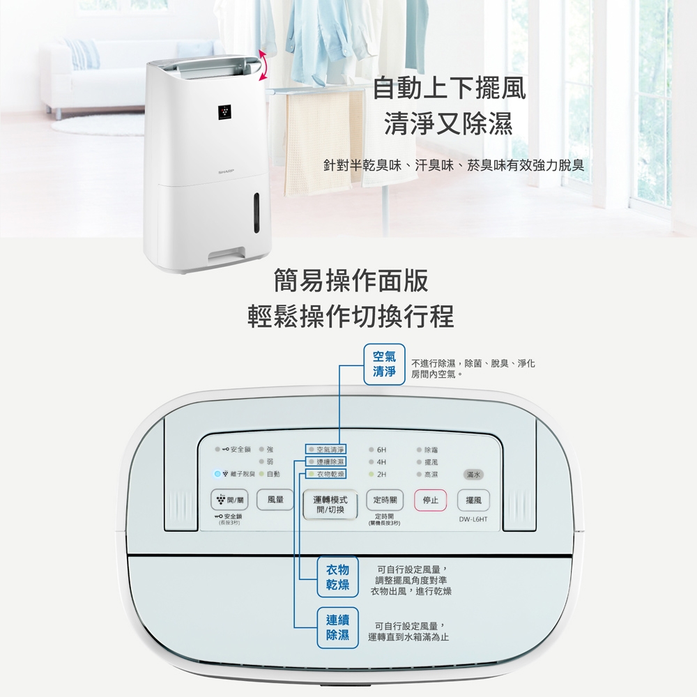 SHARP夏普 DW-LT6HT-W - 詳情3