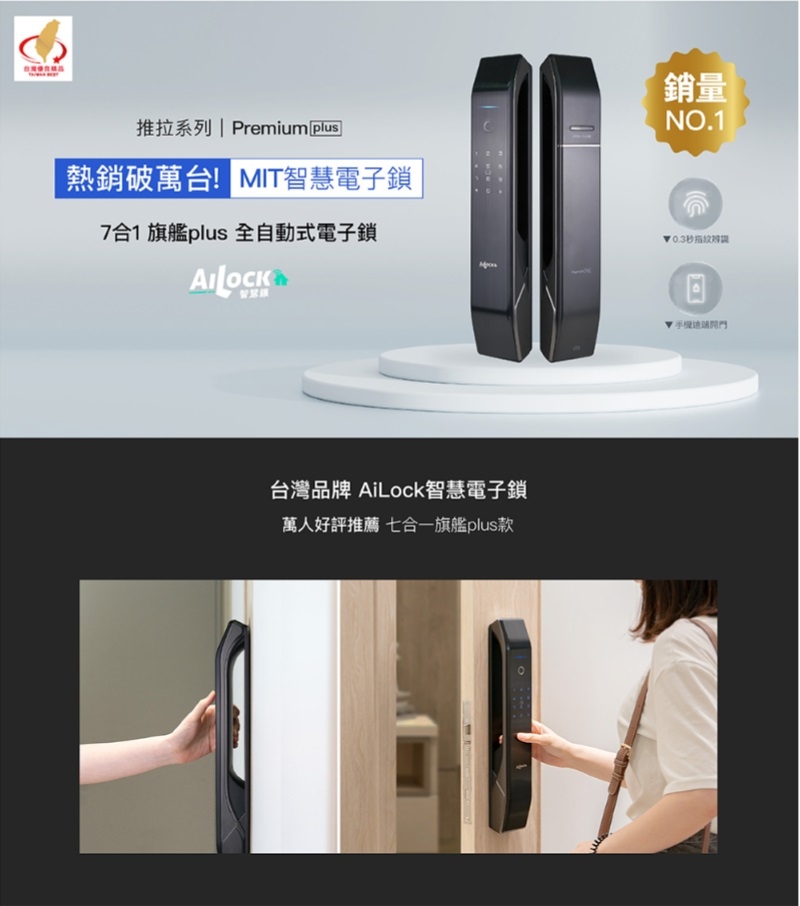 AiLock智慧鎖 7 合 1 - 詳情3