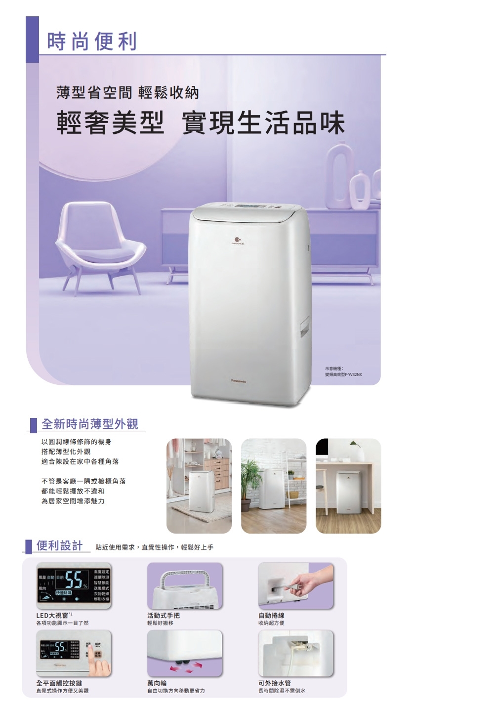 Panasonic國際牌 F-YV32 - 詳情6