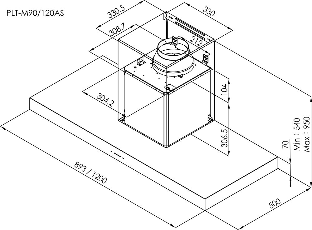 Pacific太平洋 PLT-M90 - 詳情1