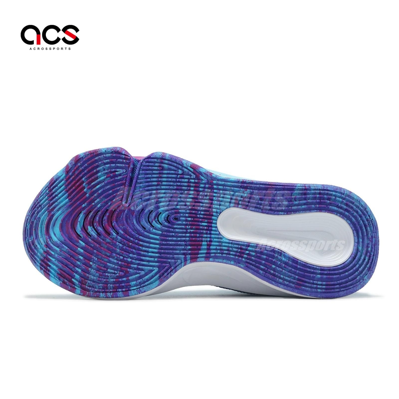 Nike 籃球鞋GT Hustle 3 EP Paige Bueckers 男鞋藍紫針織佩姬