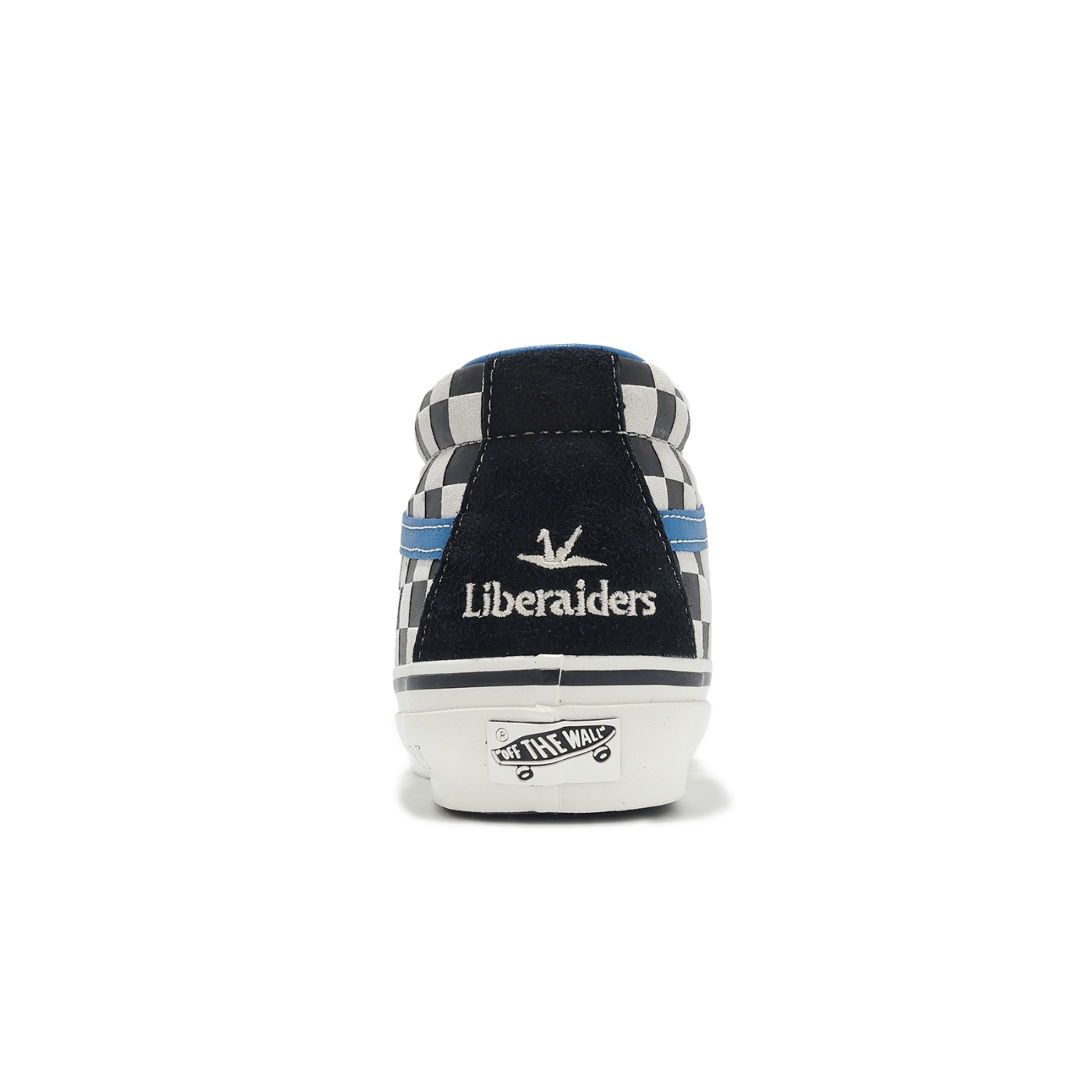 Vans x Liberaiders Lx Sk8-Mid Reissue 83 聯名棋盤格男鞋黑藍