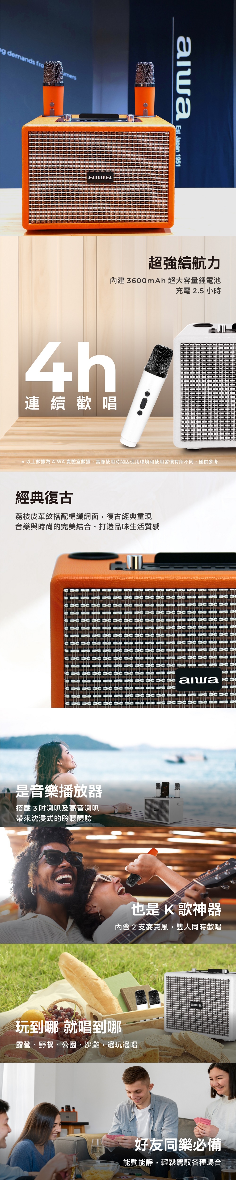 AIWA愛華 AI-KBQ20 - 詳情2