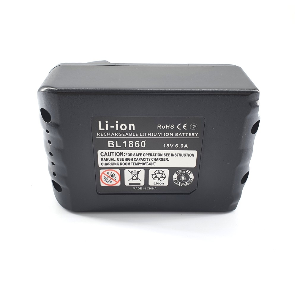 牧田Makita BPM-1860 BL1860 BL1850 18V 6.0AH 滑軌式副廠電池BL1815
