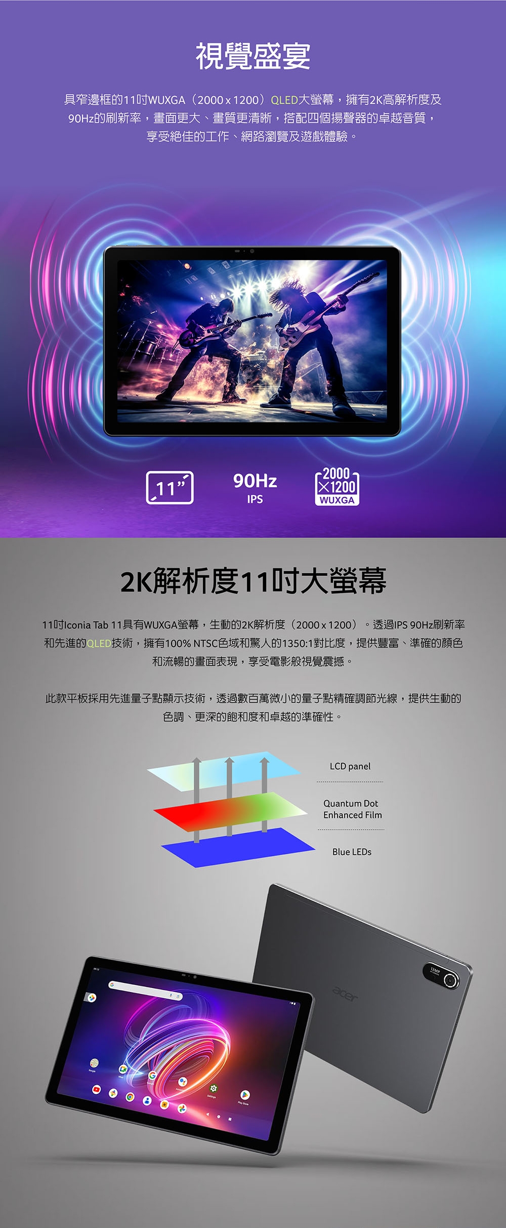 Acer宏碁 Iconia Tab P11 - 詳情4